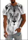 3D Pattern Slim Fit Macho T-shirt